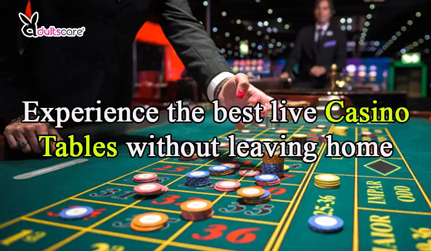 Experience the best live casino tables without leaving home