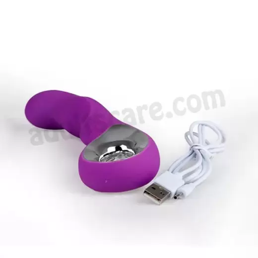 10 Multi-speed G-spot Waterproof Silicone Rechargeable Vibrator
