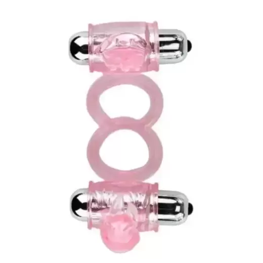 10 Speed Double Vibrating Cock Ring