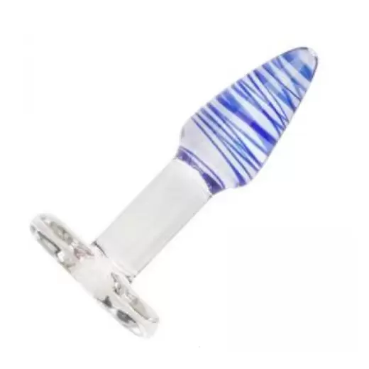 Glass Anal Plug Unisex