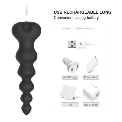 Prostate, Anal Vibrating Massager with usb recharge