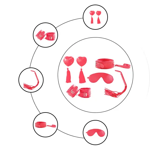 5 PC BDSM Bondage Restraints Set