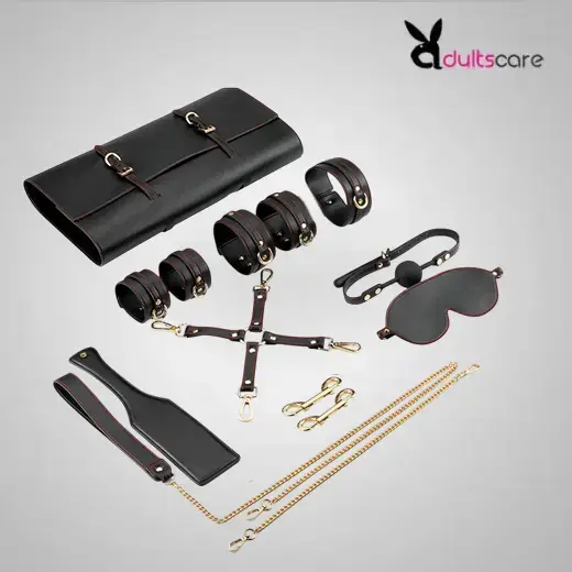 7 Pcs New Luxury Bdsm Kit