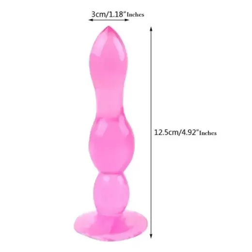 Anal Silicone Butt Plug With Suction Cup