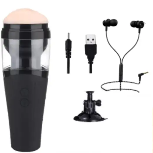 Automatic Electronic Sound Male Masturbator Cup