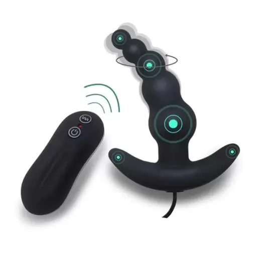 Beads Style Vibrating Anal Plug