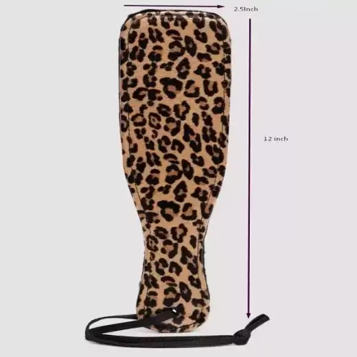 Bondage Boutique Leopard Print Small Paddle