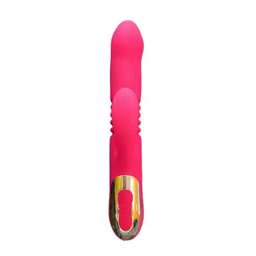 Clit & G-spot Licking Thrusting Chargeable Vibrator