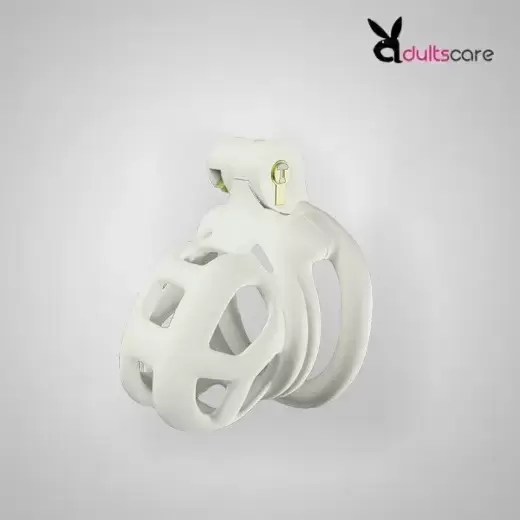 Cobra Male Chastity Device with Adjustable 4 Rings