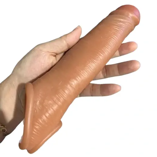 Double Hole Jumbo Penis Sleeve
