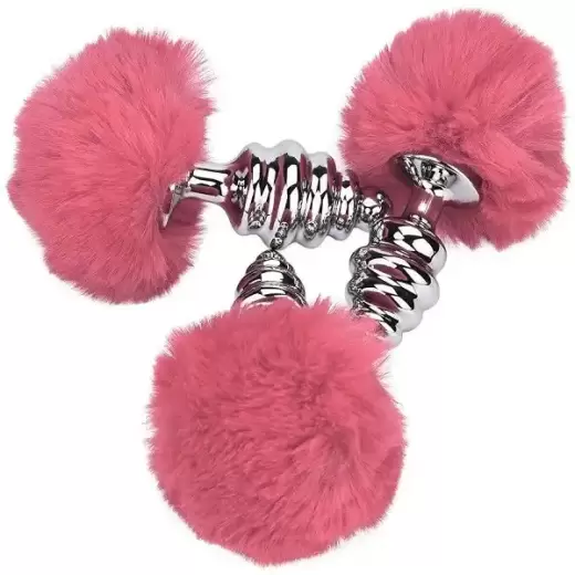 Feather Thread Anal Plug Fox Tail