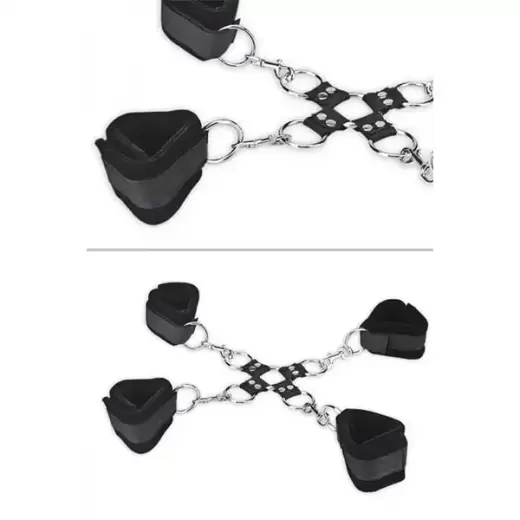 Fetish 5pc Hogtie Bondage Set