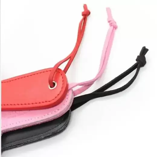 Heart-Shape Leather Hand Bat Spanking Floggers