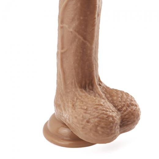 8.5 Inch Realistic Dildo with Strong Two Layer Silicone Suction Cup