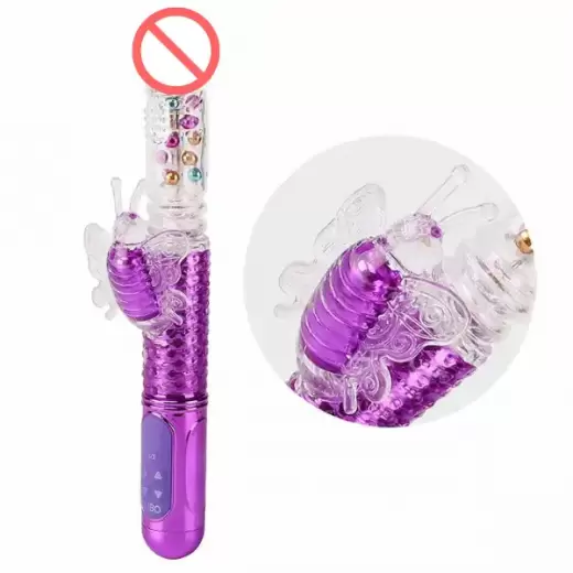 Thrusting Jack Rabbit Vibrator G Spot Butterfly