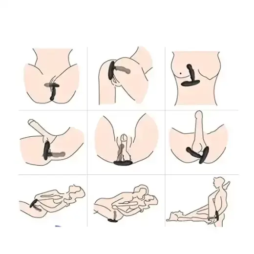 10 Speed Motion Vibrating Prostate Massager