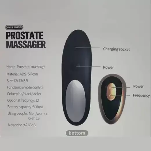 10 Speed Motion Vibrating Prostate Massager