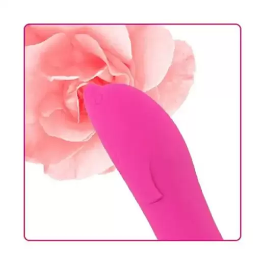 Pink Dolphin Mini Vibrator Massager