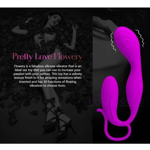 Pretty Love Flowery Vibrating