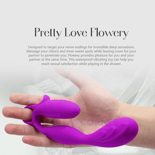 Pretty Love Flowery Vibrating