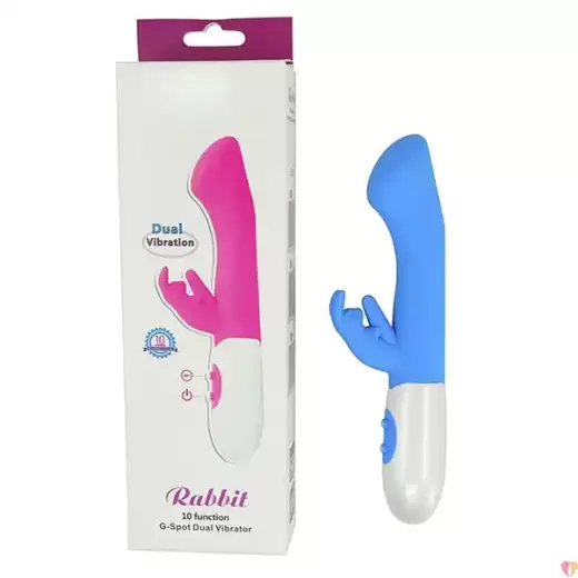 RABBIT 10 FUNCTION G- SPOT DUAL VIBRATOR