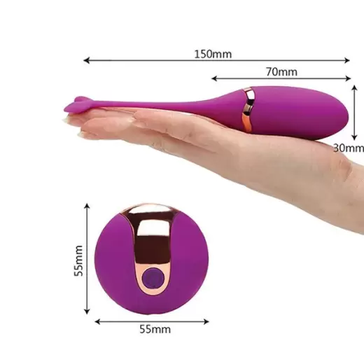 Remote Control Vibrating Capsule Private Massager