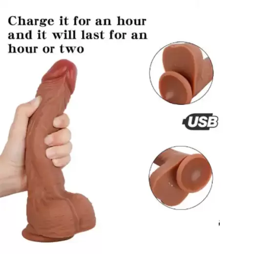 Romeo Remote Control Rotating Dildo With Suction Cup