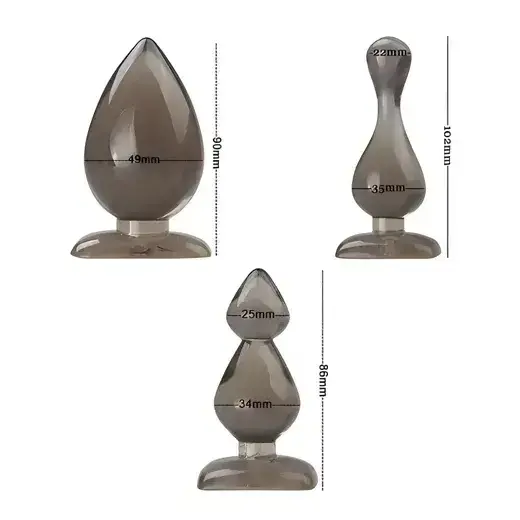 Royal Trio Butt Plug Training Kit