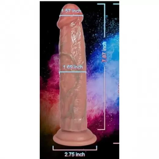 Realistic Silicone Dildo Without Balls