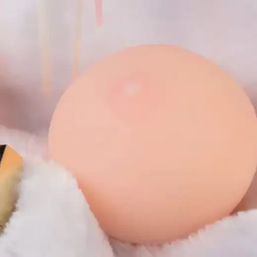 Small 3D Breast Nipple Touch Male Sex Toy