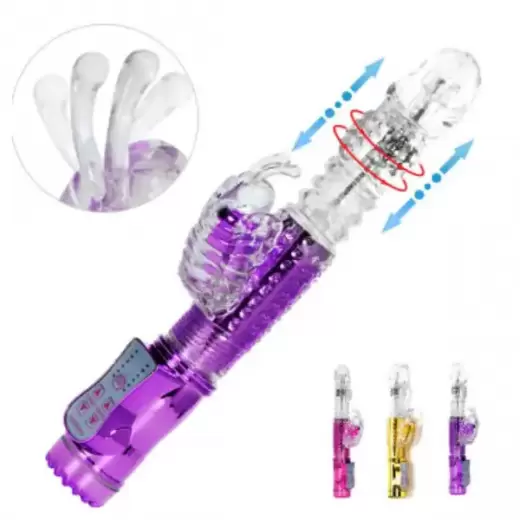 Thrusting Jack Rabbit Vibrator G Spot Butterfly