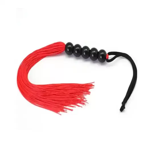 Tiny Silicone Tassel Spanking Whip slap