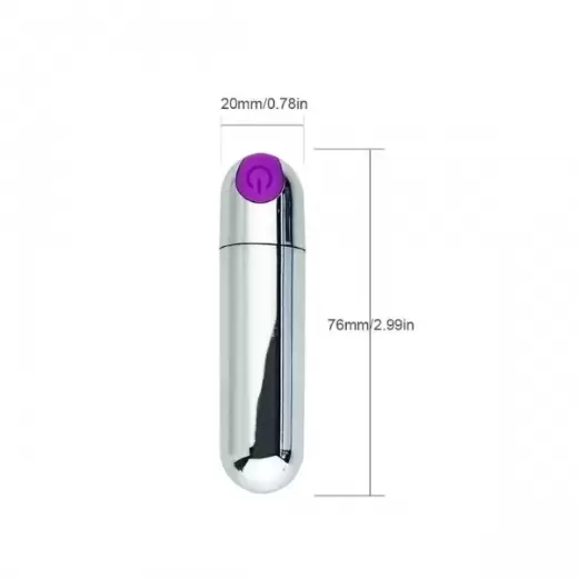Powerful USB Rechargeable Bullet Vibrator
