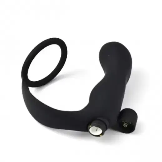 Vibrating Prostate Massager with Penis Ring