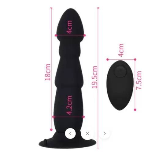 Wireless Prostate Massager With Strong Suction Cup