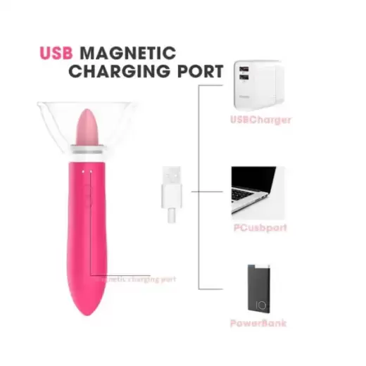 10 Frequency Tongue Licking USB Megnet Charging