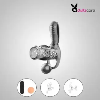 Double Penetration Dildo Vibrators For Penis Rings Delay Ejaculation For Woman G Spot Anal Masturbator