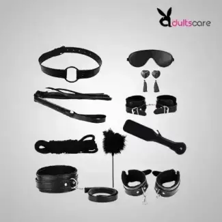 Ki-Ki Do You Love Me Couples Bondage 10Pc Master Kit