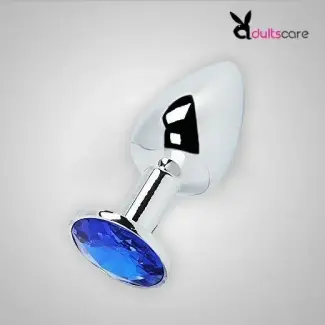 Medium Size Crystal Jewelry Steel Butt Plug