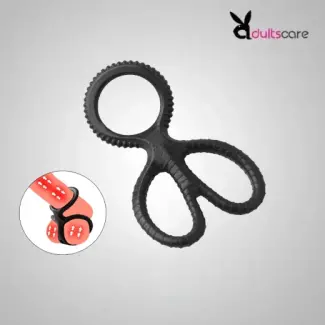 Stay Hard Beaded Delay Ejaculation Cock Ring