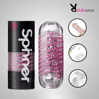 Tenga Sleeve Spinner Pixel Masturbator