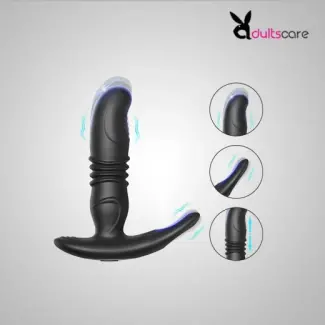 Thrusting Anal Vibrator Remote Control Prostate Massager