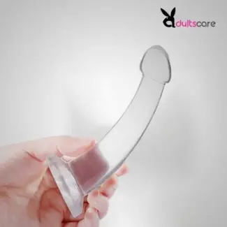 Transparent Anal Dildo With Suction Cup
