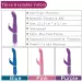 10 Speed Waterproof Rabbit Vibrator