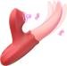 Rechargeable Silicone Tongue Multi Vibrator Clitoris Sucker