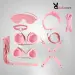 8Pcs Luxury Pink BDSM Kit