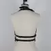 Body Leather Harness Set Bra