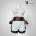 Leather Thigh Harness Set With Waist and Handcuffs