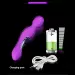 Clitoral Stimulation Dual Head Vibrator Butt Plug Erotic Toy