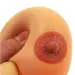 Portable Soft 3D Breast Nipple Touch Male Sex Toy